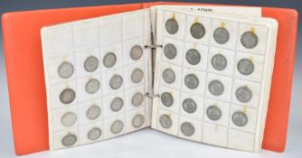 An amateur collection of UK and overseas coinage, includes George I 1723 halfpenny, 1898 East Africa