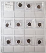 Edward I 1272-1307, a collection of 11 various classes of hammered silver pennies