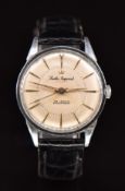 Smiths Imperial automatic gentleman's wristwatch with luminous hands, bevelled hour markers,