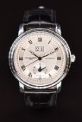 Frederique Constant Classics GMT Dual Time gentleman's automatic wristwatch ref. FC-325X3P5/6 with