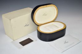 Breguet Type XXI 3810 wristwatch box with fitted interior, related paperwork, watch purchase receipt