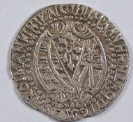 German States, Johann Georg I 1611-1656, hammered silver one-fifth thaler, VF+