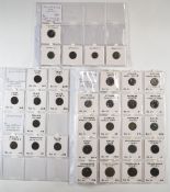 Roman Imperial, Constantine, 33 bronze coins including Barbarous examples, two victories with