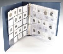 Roman Provincial AE Bronze Collvetioiv coinage contained in an album. To include Claudius Nero,