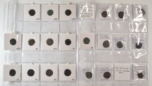 Roman Imperial AE Antoninianus 21 coins of Gallienus and Quintillus (August to September 270AD)