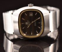 Tissot Seastar gentleman's automatic wristwatch with date aperture, luminous hands and baton hour