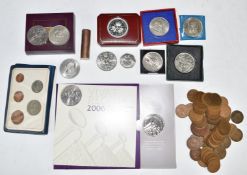 Pobjoy Mint 1977 Silver Jubilee silver crown in fitted case with certificate, together with a