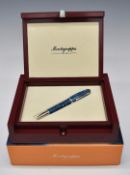 Montegrappa Genio Creativo Collection Armedeo Modigliani special edition fountain pen with marbled