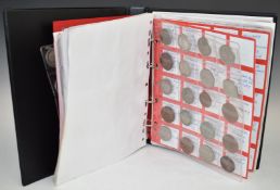 An amateur collection of UK and overseas coinage, including Victoria silver examples, George III