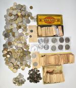 An extensive amateur coin collection in the whole, includes ancient Roman / Greek examples, a