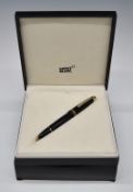 Montblanc Signature For Good UNICEF Meisterstuck LeGrand fountain pen with black resin body,