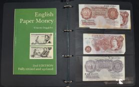 An album of UK and overseas banknotes to include Peppiat, O'Brien and Somerset £1, Hollom, O'