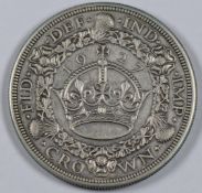 1927 George V 'wreath' crown, NEF