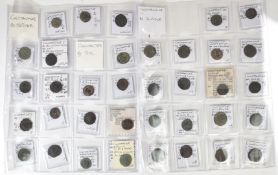 Roman Imperial, Constantine various  bronze coins AF Follis etc, Jupiter and Sol reverses, x 37