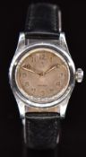 Rolex Oyster Precision gentleman's wristwatch ref. 3980 with luminous hands, gold centre seconds