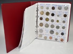 An amateur collection of UK and overseas coinage, Queen Victoria to QEII decimal, includes