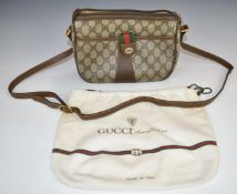 Vintage Gucci Ophidia ladies shoulder bag, in soft carry bag, 19 x 24cm
