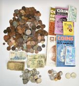 An amateur coin collection from the 1960s / early 1970s, largely UK Queen Victoria onwards,