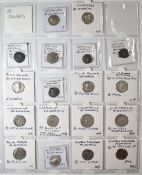 Roman Imperial, Flavian Dynasty AD69-96 and Severan Dynasty AD193-225 AR Denarius coinage. To
