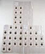 Roman Imperial, Constantine, 37 bronze coins including Sol, She Wolf and twins, and Victory