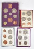 Uncirculated coin sets, 1970 UK Royal Australian Wildlife set and Silver Jubilee and Life of Man