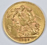 1926 George V gold full sovereign, South Africa mint