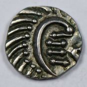 Saxon silver sceat continental Friscia, series E (Spink 790), Degenerate head right, TOTI within