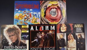 Approximately 350 singles mostly 1980s Chart from A-B