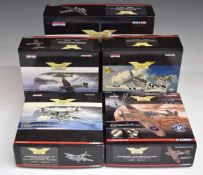 Five Corgi The Aviation Archive 1:72 scale limited edition diecast model aeroplanes Blenheim
