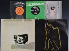 A collection of 30 albums including T-Rex, ELP, Simon & Garfunkel etc and 90 singles mostly 1960s