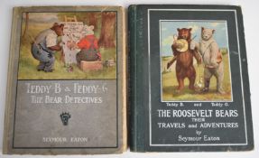 Two Teddy bear related books by Seymour Eaton (Paul Piper) Teddy B & Teddy G The Bear Detectives