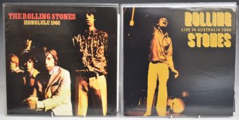 The Rolling Stones - 5 albums comprising On Tour '64, On Tour '65, Australia 1966, Honolulu 1966 and