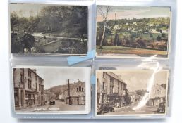 Postcard album entitled Nailsworth, Woodchester, Amberley, Stroud, Rodborough, Ebley, Brimscombe,