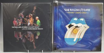 The Rolling Stones - 4 live albums comprising Sweet Summer Sun (ERDVLP079), Havana Moon (ERDVLP096),