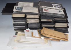 A large collection of mostly mint GB stamps including booklets, blocks, part sheets and cylinder