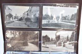 Postcard album entitled Minchinhampton, Uley, Owlpen, Dursley, Stinchcombe, Berkeley, Wotton under