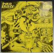Wild Pussy - Mechanarchy (PUSS001). Record, cover and insert appear EX