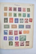 All world and all reigns stamp album and associated stockbook