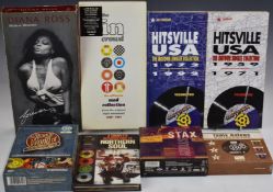 CD/DVD - A collection of box sets comprising The Stax Story (090204979523), The Motown Singles