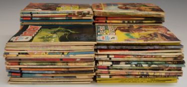 Over One Hundred Commando, War Picture Library and similar pocket comic books.
