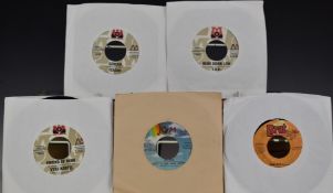 Reggae - Approximately 290 singles, mostly Jamaican issue mostly from late 1980s to early 2000s.