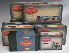 Nine Corgi Vintage Glory of Steam 1:50 scale limited edition diecast model vehicles including one