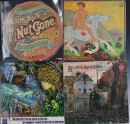 A collection of 9 albums comprising Black Sabbath, Tyrannosaurus Rex, Fleetwood Mac, Jethro Tull (