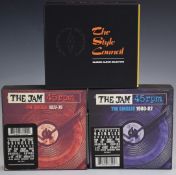 The Jam / Style Council - CD boxsets comprising The Singles 1977-1979 and 1980-1982 and The Style