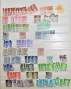 Thirteen stockbooks of GB, Commonwealth and foreign stamps, all periods