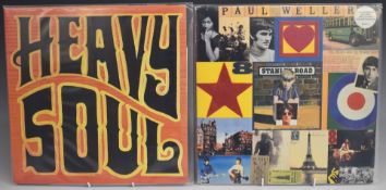 Paul Weller - Stanley Road (828619-1) record, inner and booklet appear EX with wear to cover and