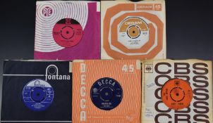 Approximately 250 singles from the 1960s