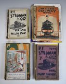 A collection of model railway magazines including Bassett-Lowke, Leeds Model Company, Our Home