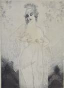 Norman Alfred William Lindsay (Australian 1879-1969) signed limited edition (No 41) etching of a