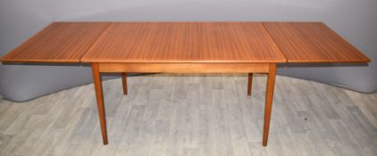 Nils Johnsson for Troeds Bjarni dining table, max L246 x W85 x H74cm